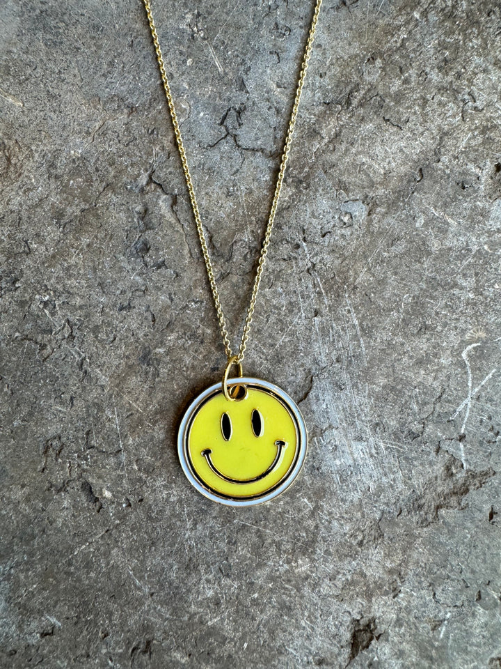 Happy Face Necklace