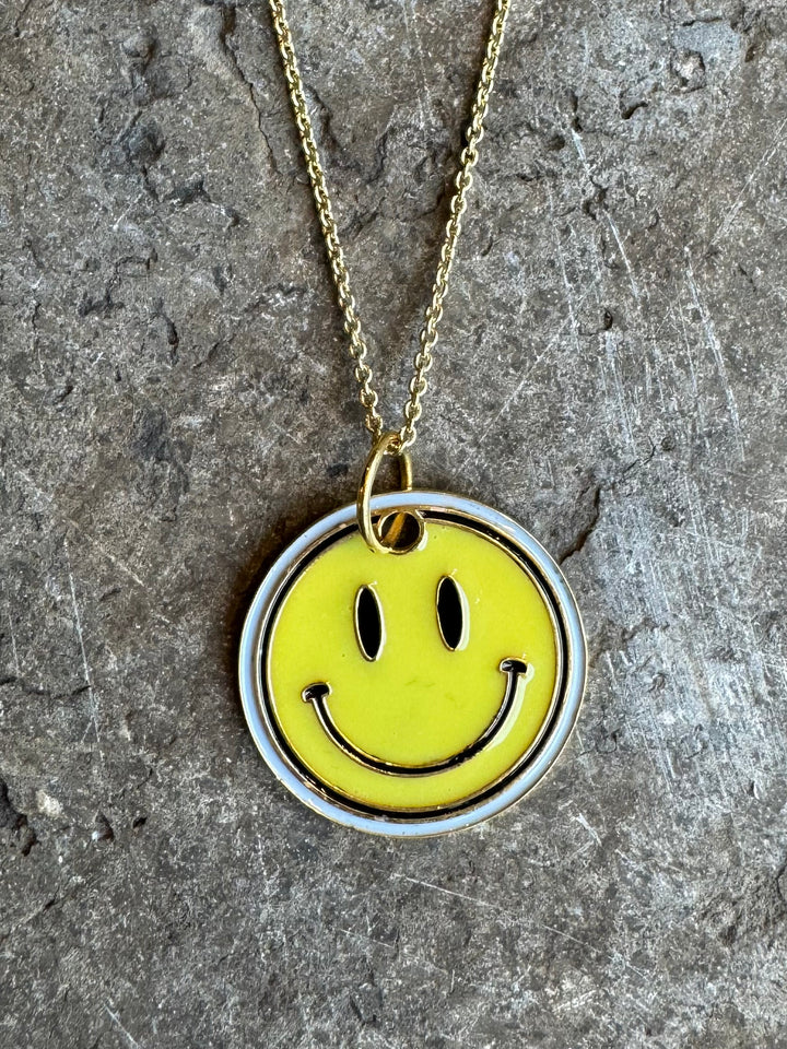 Happy Face Necklace