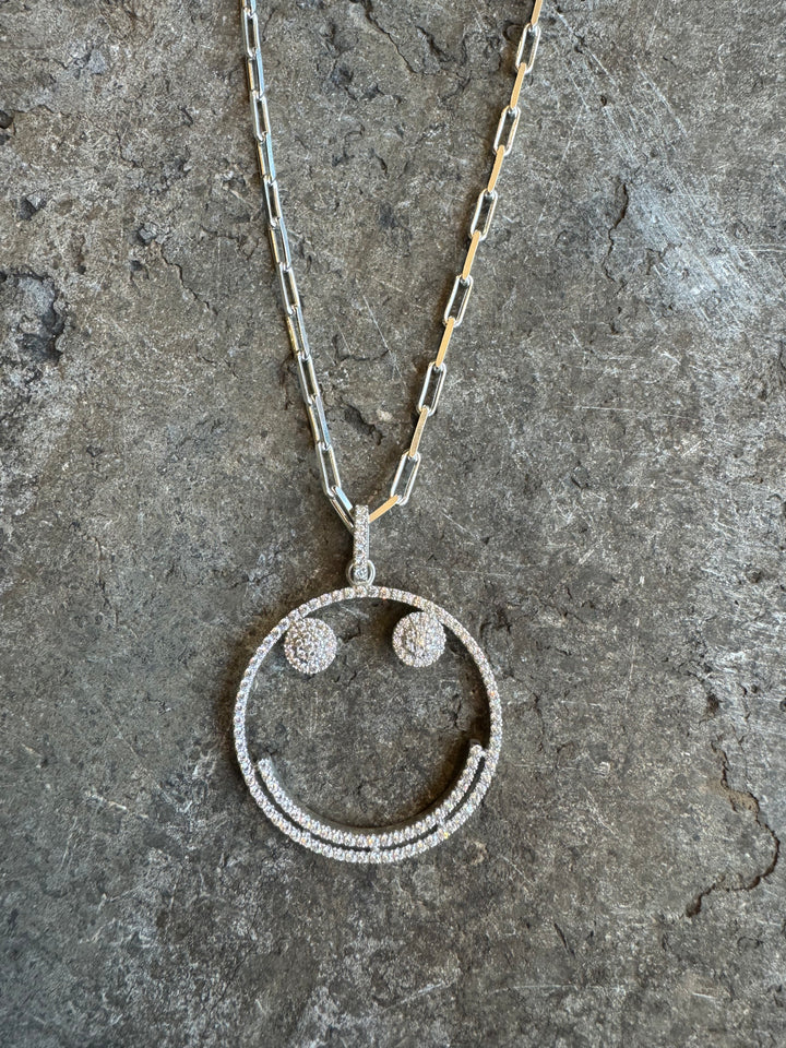 Happy Face Necklace